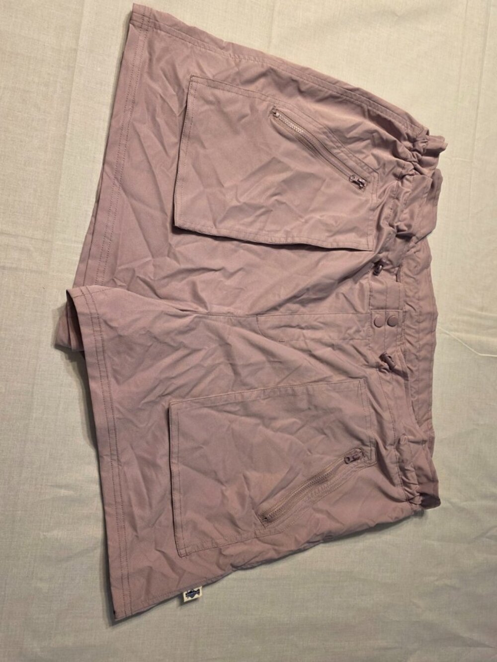 Shore to Summit XXL Womens Athleisure Athletic Shorts Violet Dust Hiking Trail